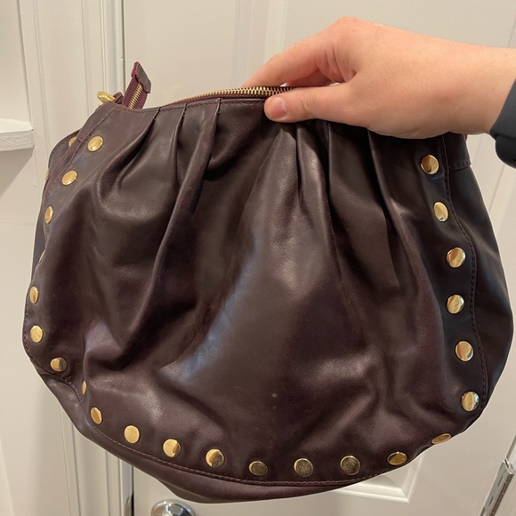 Hammitt Los Angeles Malbec Leather Avalon Hobo Crossbody Vintage - Picture 4 of 14